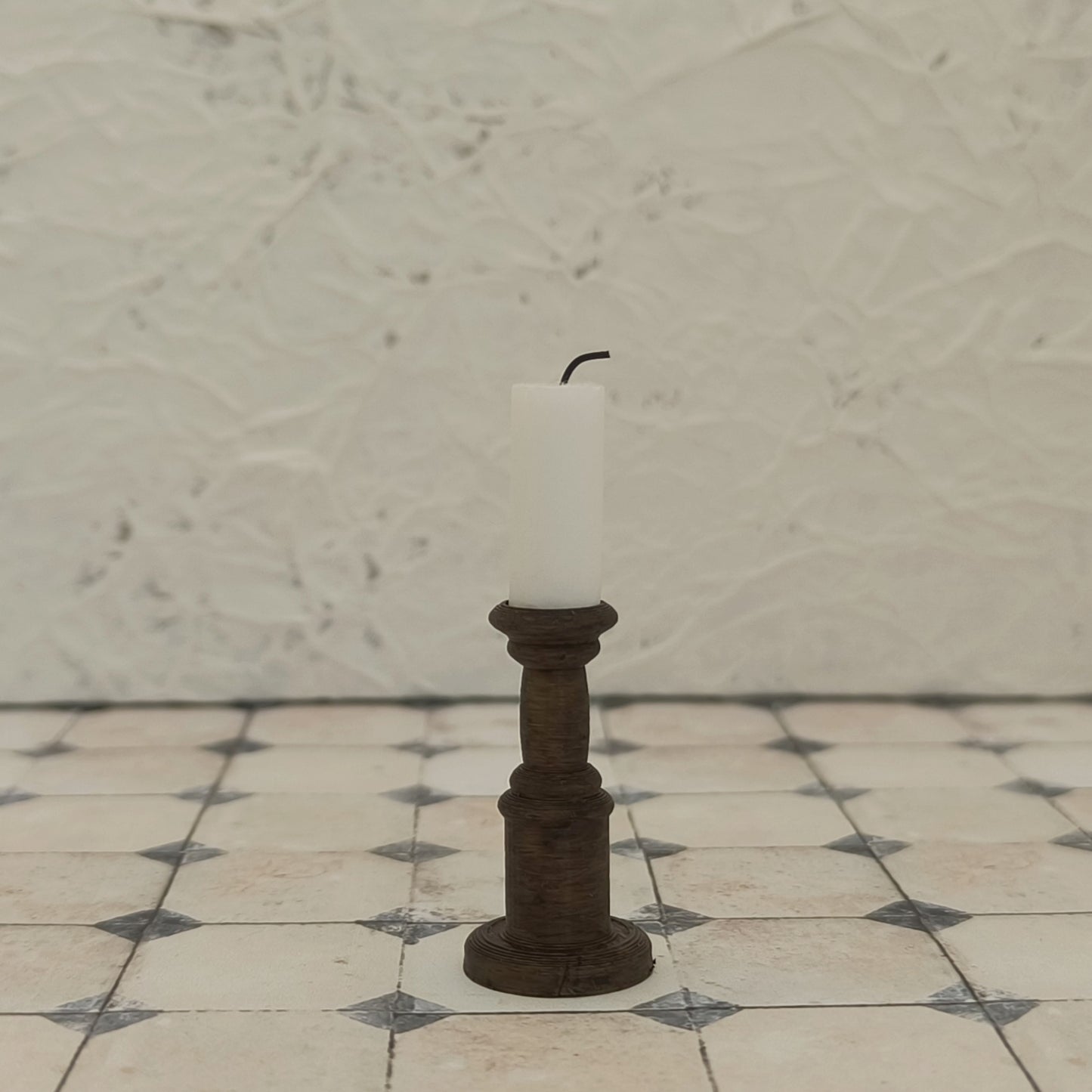 Kynttilänjalka matala, ruskea