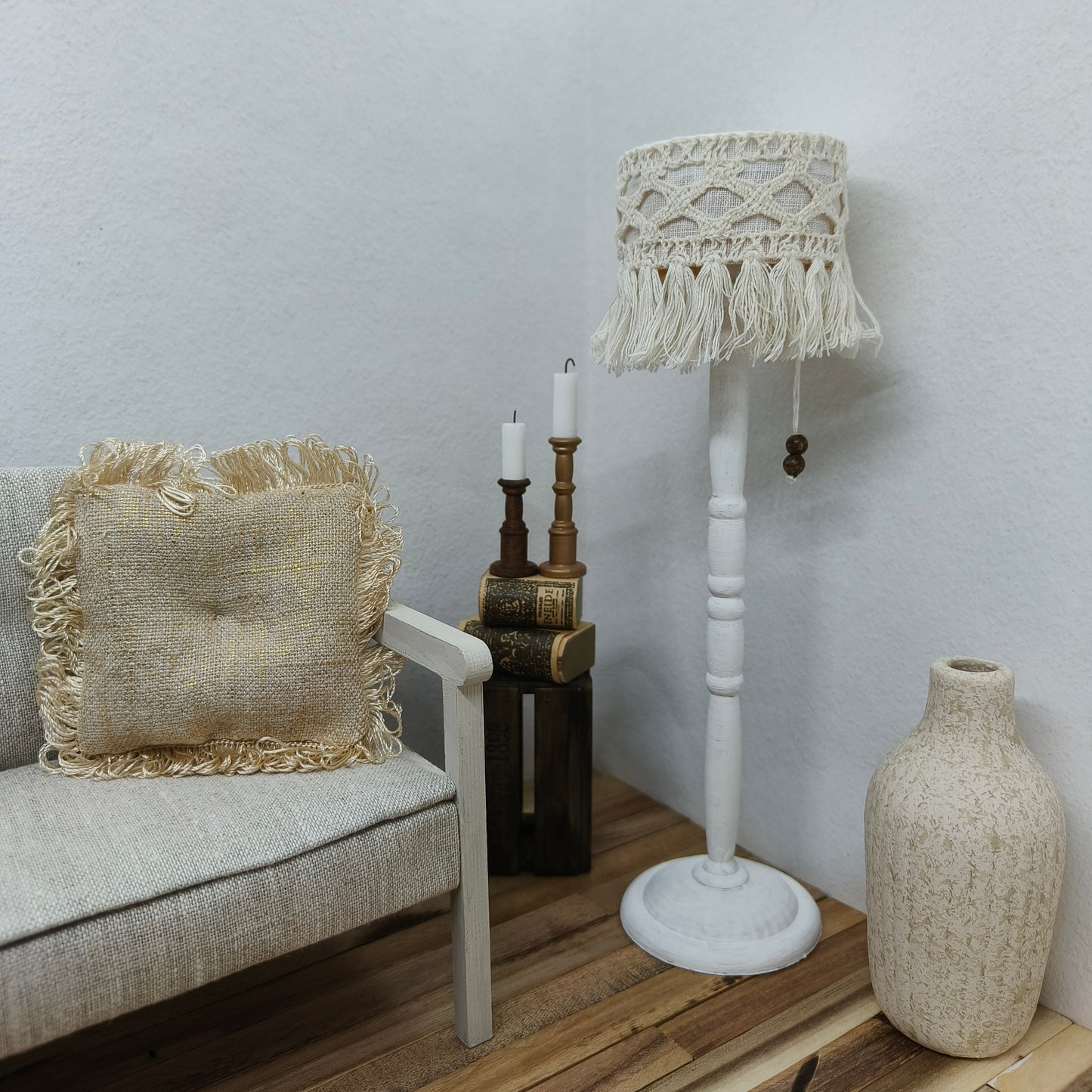 Jalkalamppu, boho, 1:6