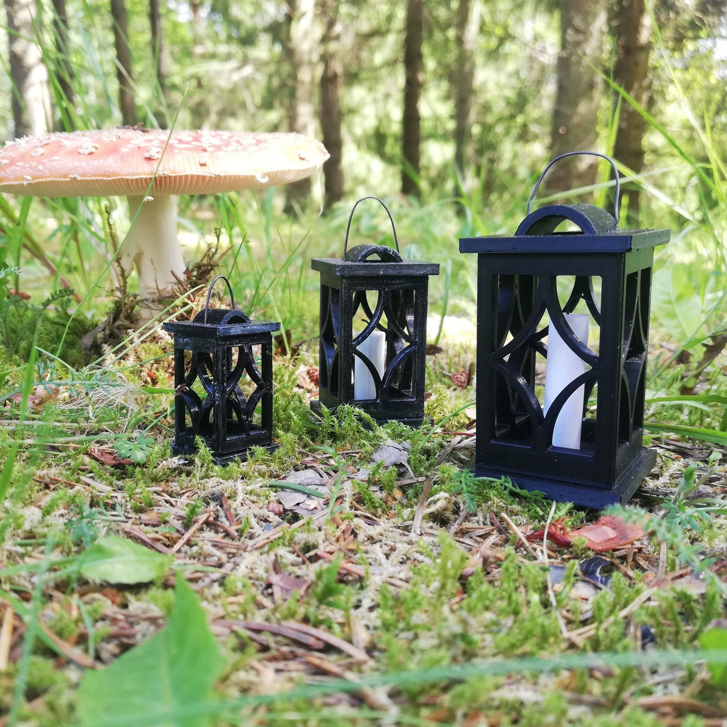 Country -lyhty, (keskikoko) 1:12, KIT