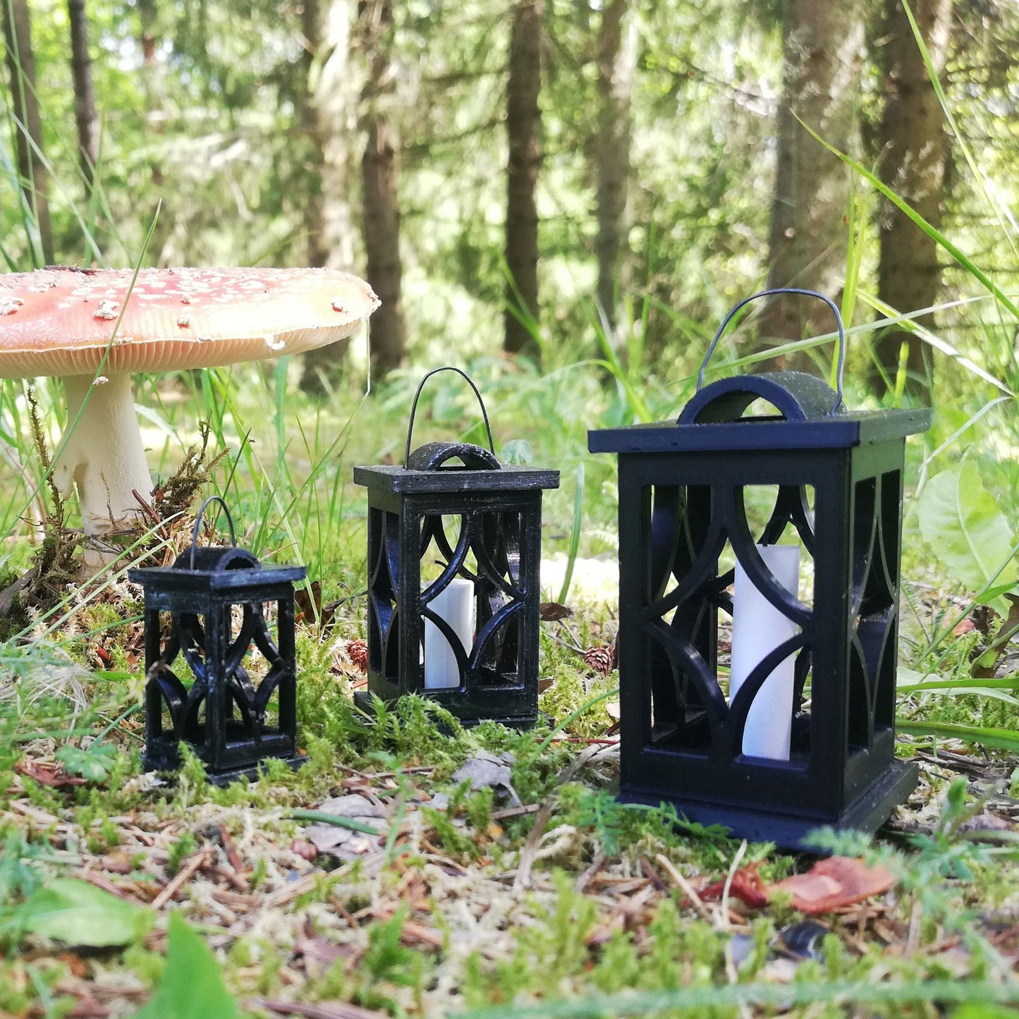 Country -lyhty, (iso) 1:6, KIT