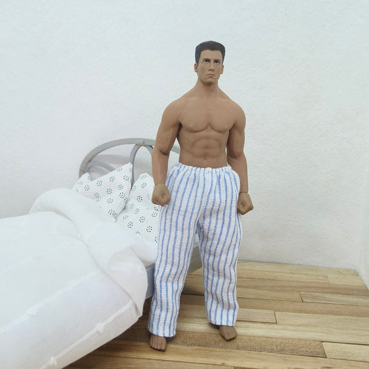 Miesten pyjamahousut, 1:12