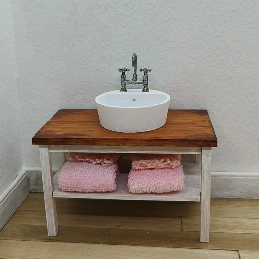 Käsienpesuallas, pyöreä 1:12