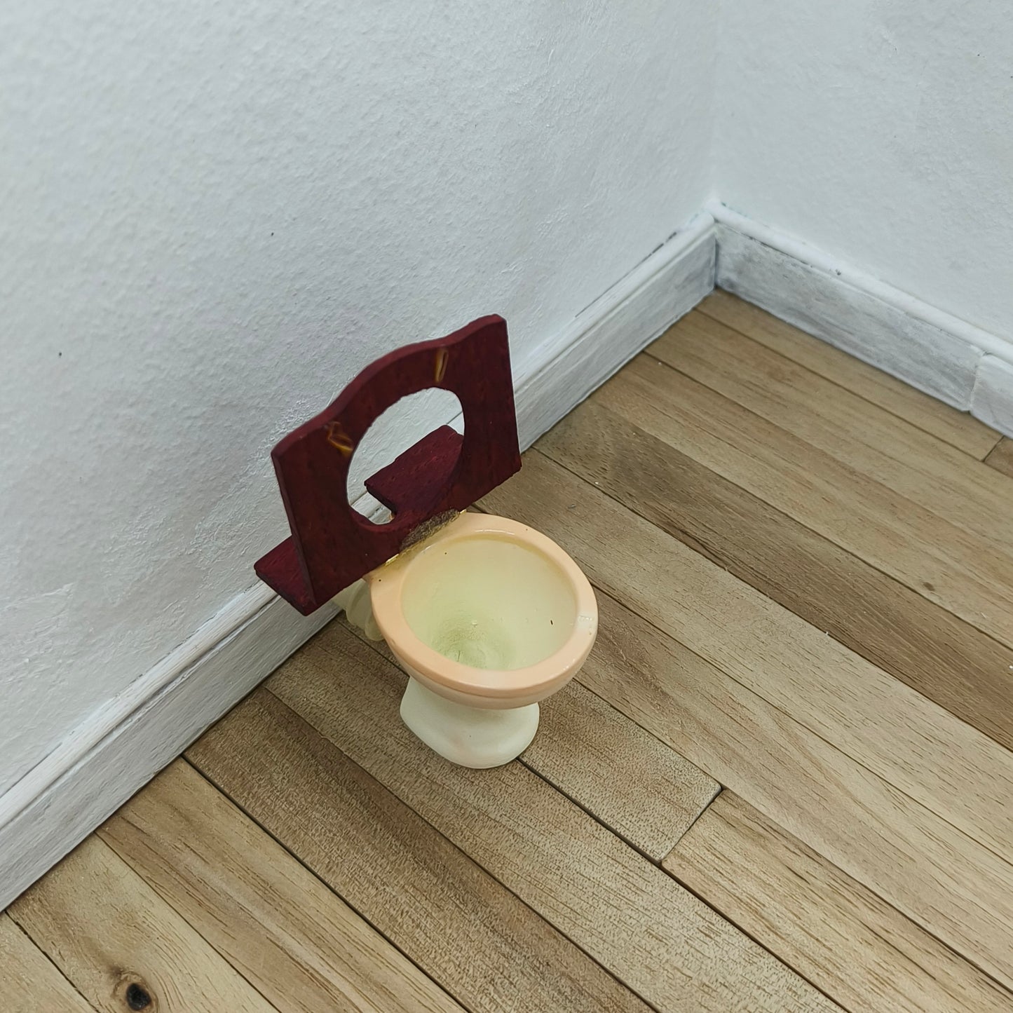 WC -istuin vintage, 1:12