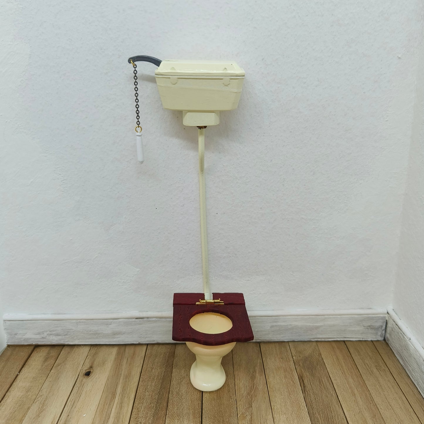 WC -istuin vintage, 1:12